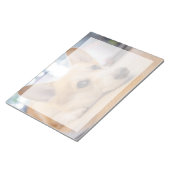 Bloc-note Animaux de bébés cutest | Chiot de Corgi au sol (Incliné)