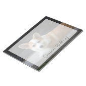 Bloc-note Animaux de bébés cutest | Corgi Puppy Relaxant (Incliné)