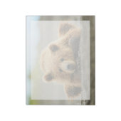 Bloc-note Animaux de bébés cutest | Cub d'ours Brown côtier (Tourné)
