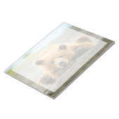 Bloc-note Animaux de bébés cutest | Cub d'ours Brown côtier (Incliné)