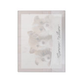 Bloc-note Animaux de bébés cutest | Cute Corgi Chipies dans  (Tourné)