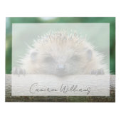 Bloc-note Animaux de bébés cutest | Hedgehog Smile (Devant)