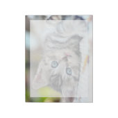 Bloc-note Animaux de bébés cutest | Kitten aux yeux bleus (Tourné)