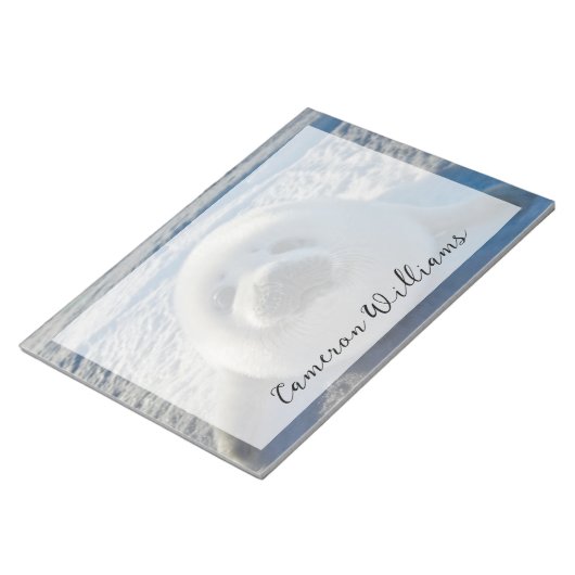 Bloc-note Animaux de bébés cutest | Phoque bébé (Incliné)