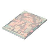 Bloc-note Animaux de cirque mignons Personnalisés (Tourné)