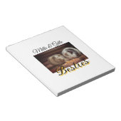 Bloc-note Animaux de compagnie amis besties ajouter nom anim (Incliné)