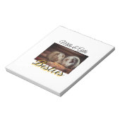 Bloc-note Animaux de compagnie amis besties ajouter nom anim (Tourné)