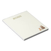 Bloc-note Animaux de la forêt de la forêt de Monogram (Incliné)