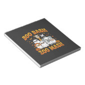Bloc-note Animaux du zoo Halloween Boo Bash Zoo Mash_1 (Incliné)