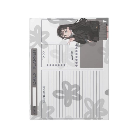 Bloc-note Anime Daily Planner (Tourné)
