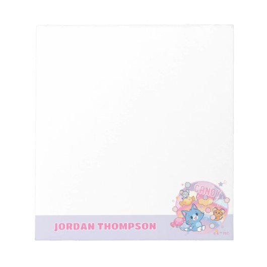 Bloc-note Anime Tom et Jerry Candy Party (Devant)