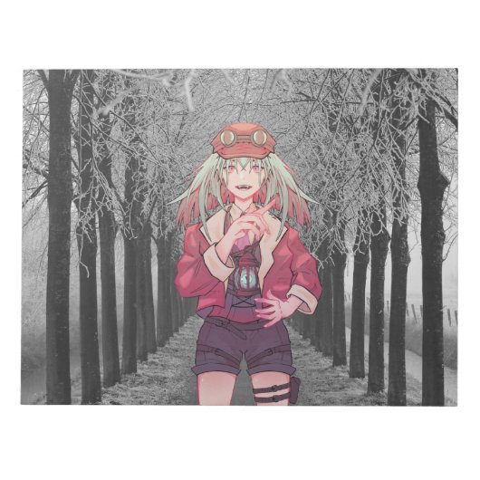 Bloc-note Anime, V Tuber, VTuber hiver (Devant)