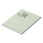 Bloc-note Année du dessin de calligraphie singe (Tourné)