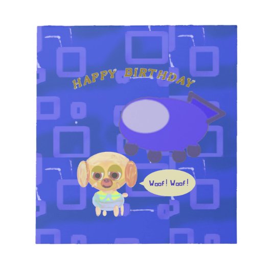 Bloc-note Anniversaire (Devant)