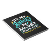 Bloc-note Anniversaire 30 ans | C'Est Mon 30E Anniversaire (Incliné)