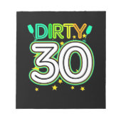 Bloc-note Anniversaire 30 ans | Joyeux 30e anniversaire (Devant)