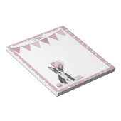 Bloc-note Anniversaire du Bulldog français (Incliné)