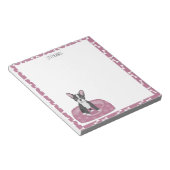 Bloc-note Anniversaire du Bulldog français (Incliné)