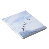 Bloc-note Antarctique, péninsule Antarctique. Chinstrap (Incliné)