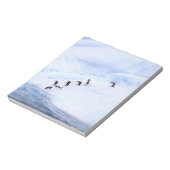 Bloc-note Antarctique, péninsule Antarctique. Chinstrap (Tourné)