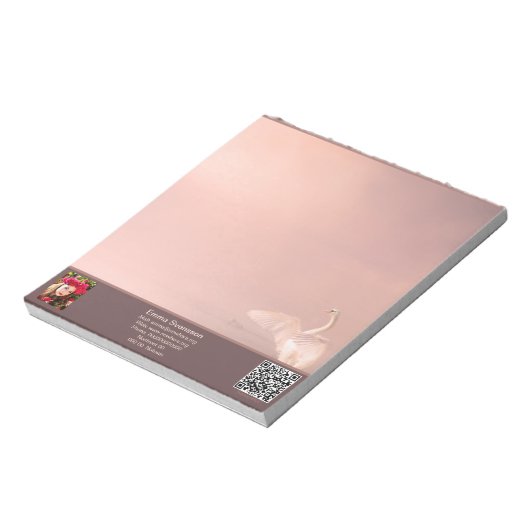 Bloc-note Anteckningsblock — Connect, Swan (Tourné)