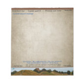 Bloc-note Anteckningsblock — Swedish runic script (Devant)