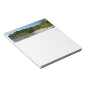 Bloc-note Antiguan Beach Beautiful Tropical Landscape (Incliné)