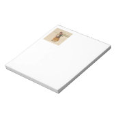 Bloc-note Antique Fille de Noël Enfant d'hiver (Tourné)