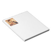 Bloc-note Antique française au chocolat (Incliné)