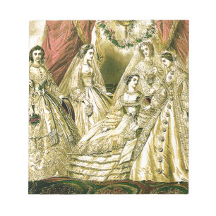 Bloc-note Antique Mariage