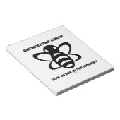 Bloc-note Apiculteurs Sont Être Dans Le Moment (Abeille) (Incliné)