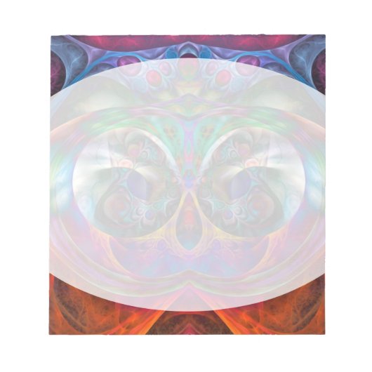 Bloc-note Apophysis Abstrait Hibou I (Devant)