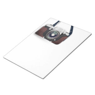 Bloc-note Appareil photo de style vintage
