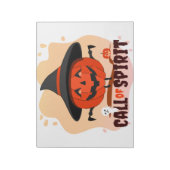 Bloc-note Appel de l'Esprit d'Halloween (Tourné)