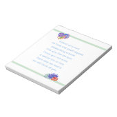 Bloc-note Apportez un livre Succulent Baby shower (Tourné)