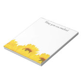 Bloc-note Apportez vos propres tournesols (Tourné)