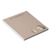 Bloc-note Appréciation de la Souris Hérisson Marron Mignonne (Incliné)