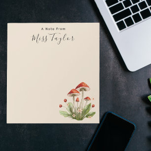 Bloc-note Appréciation de l'enseignant à l'école Retour au B