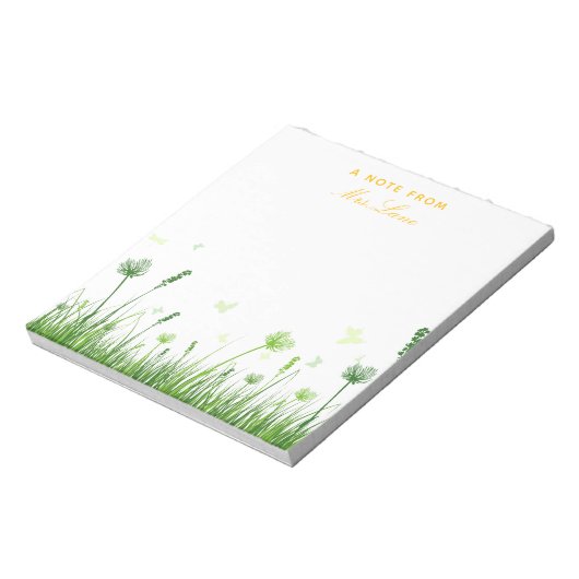 Bloc-note Appréciation de l'enseignant Boho Floral (Tourné)