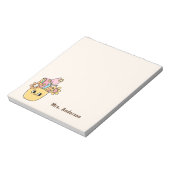 Bloc-note Appréciation de l'enseignant Boho Floral Pen Coque (Tourné)