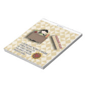 Bloc-note Appréciation de l'enseignant Candy Bar Wrapper Cad (Tourné)