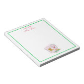 Bloc-note Appréciation personnalisée de l'enseignant de la m (Incliné)