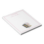 Bloc-note Appréciation personnalisée de l'enseignant de prem (Incliné)