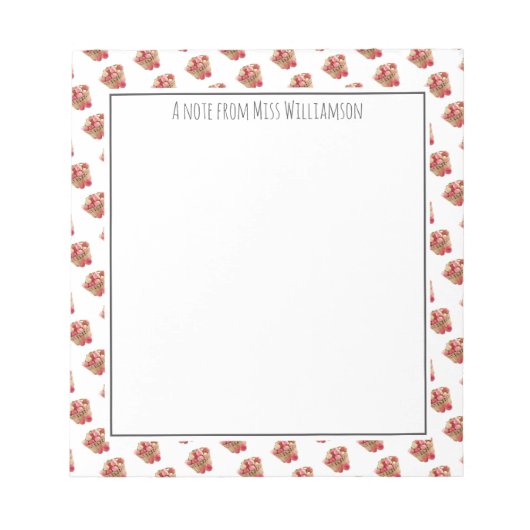 Bloc-note APPRECIATION PROFESSIONNELLE Pommes (Devant)