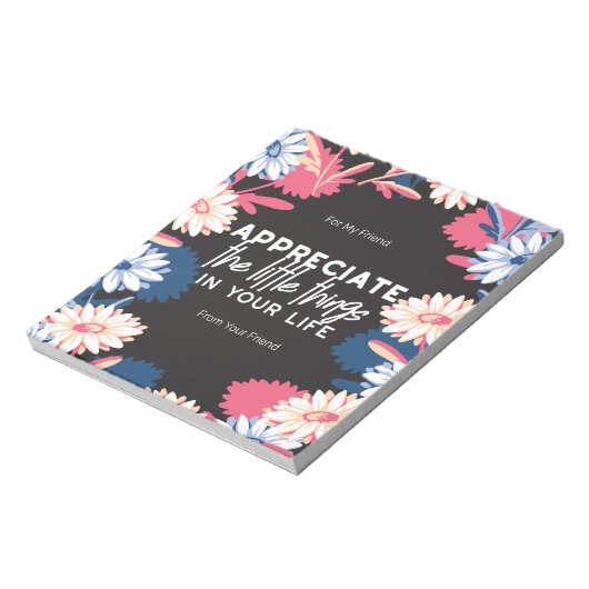 Bloc-note Appréciez les petites citations (Tourné)