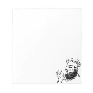 Bloc-note approbation du chef