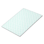 Bloc-note Aqua Blue Fish scale pattern (Incliné)