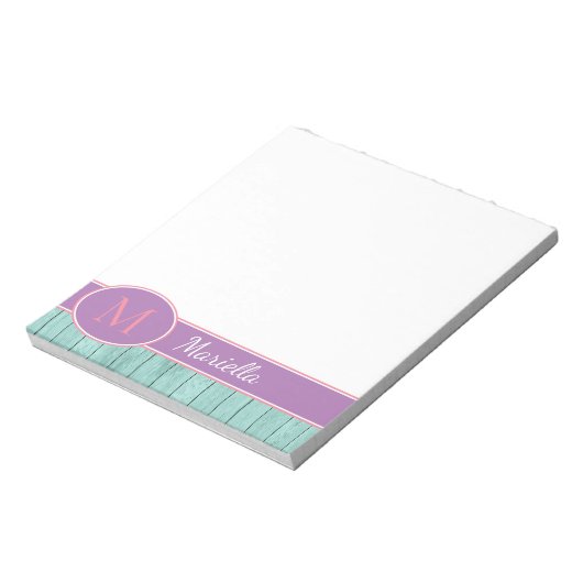 Bloc-note Aqua et Lavender (Tourné)