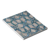 Bloc-note Aqua et Taupe Glaze #8295 (Incliné)