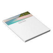 Bloc-note Aquamarine Ocean Tropical Beach Scenic (Incliné)